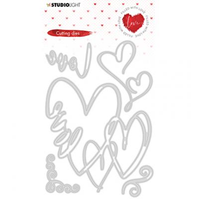 StudioLight Cutting Dies Filled With Love - Nr.351